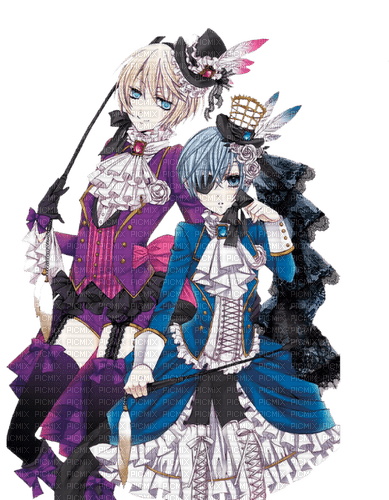 Ciel and Alois - darmowe png