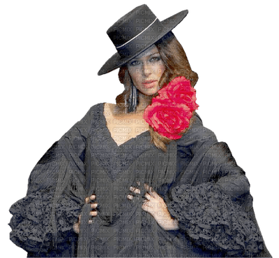 Kaz_Creations Woman Femme With Hat - darmowe png