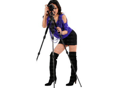 woman with camera bp - 無料png