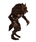 loup garou - Darmowy animowany GIF