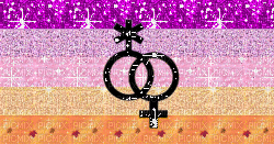 Trixic Pride flag with symbol glitter - Бесплатни анимирани ГИФ