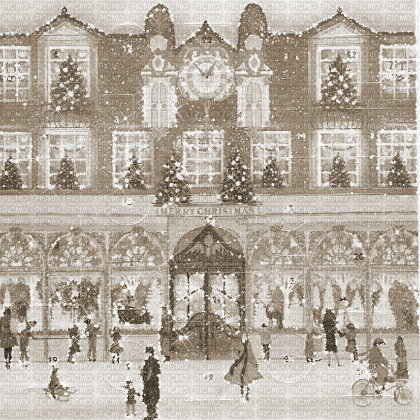 kikkapink winter vintage background christmas gif - 免费动画 GIF