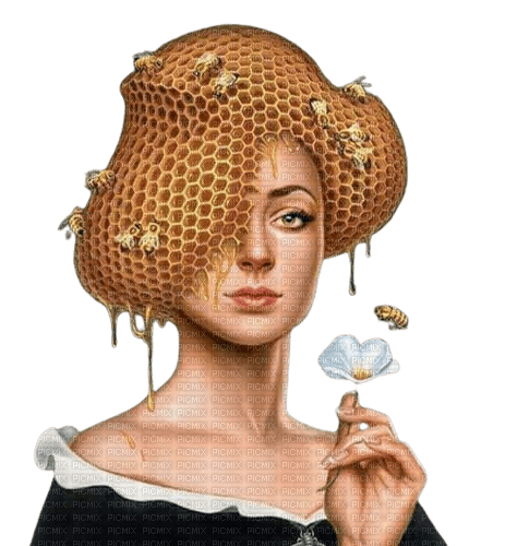 Woman Honey Bee - Bogusia - 免费PNG