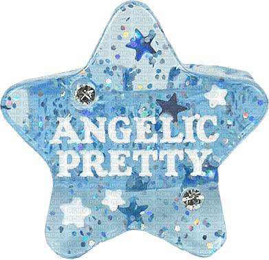 Angelic Pretty glitter star - Free PNG