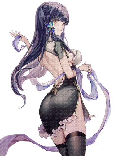 anime girl dolceluna tube png - 無料png
