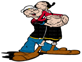 Kaz_Creations Cartoons Popeye - bezmaksas png