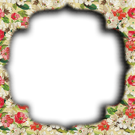 frame flowers texture pattern spring summer - δωρεάν png