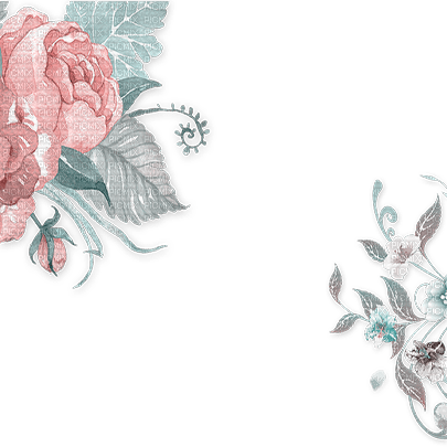soave deco flowers rose branch spring pastel - 免费PNG