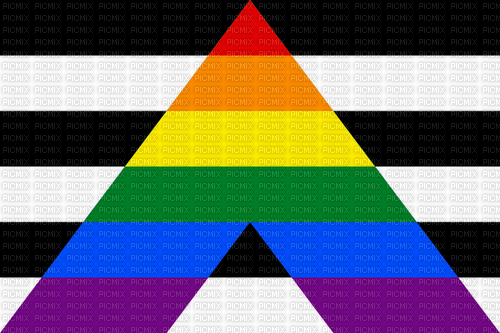 Straight ally flag - δωρεάν png