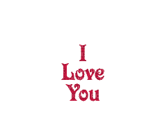 ani-valentine-hjärta-text-I love you - Бесплатный анимированный гифка