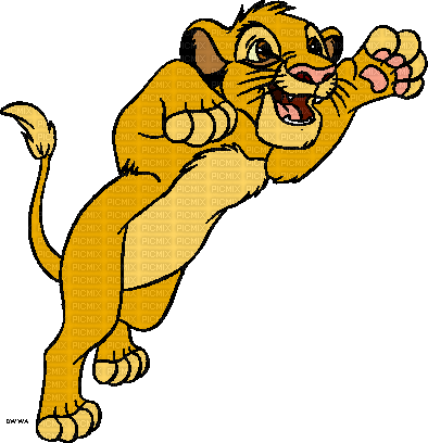 lion king - Bezmaksas animēts GIF