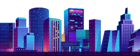 City - Free animated GIF