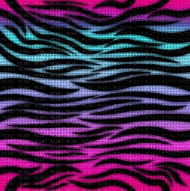 Pink, blue, and purple zebra print - darmowe png