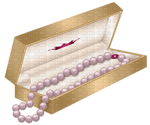 Kaz_Creations Valentine Deco Love Pearls Beads - 免费PNG