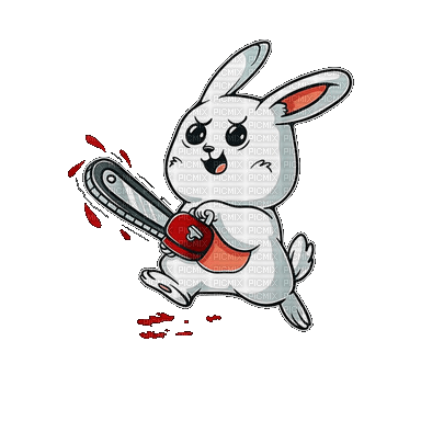 blood bunny - PNG gratuit