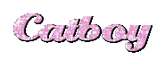 catboy glitter text - Animovaný GIF zadarmo