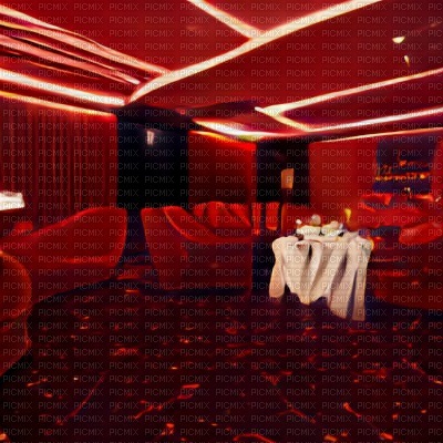 Red Classy Lounge Room - бесплатно png