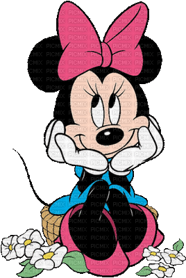 Walt disney Minnie mouse - Animovaný GIF zadarmo