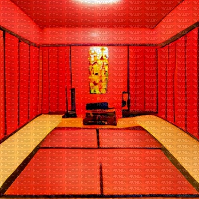 Red Oriental Room - png gratuito