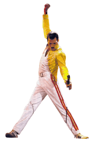 Freddie Mercury 6 - безплатен png