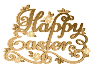easter-text-happy easter - png gratis