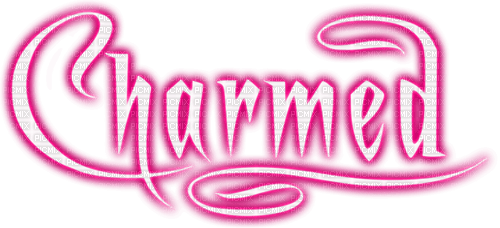 Charmed.Logo.White.Pink - 無料png