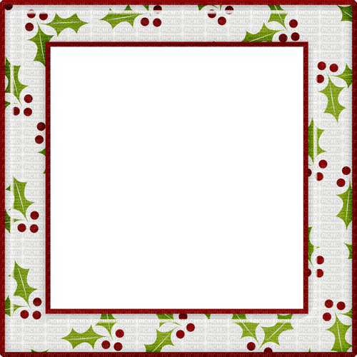 Frame. Red. Green.  Christmas. Leila - PNG gratuit