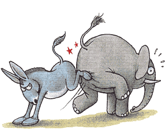 elephant elefant donkey esel  baudet fun cartoon animal tube animals animaux gif anime animated animation - Free animated GIF