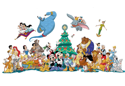 Kaz_Creations Disney Christmas Deco - PNG gratuit