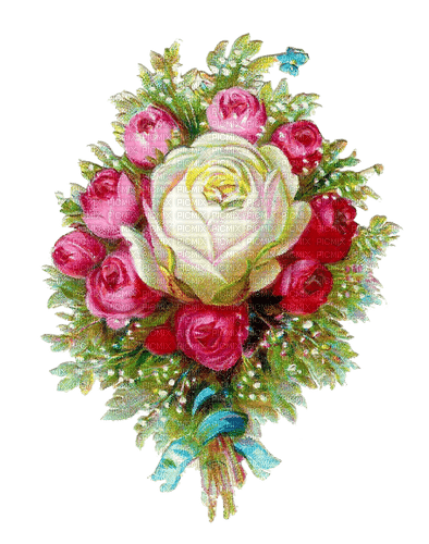 roses bouquet - бесплатно png