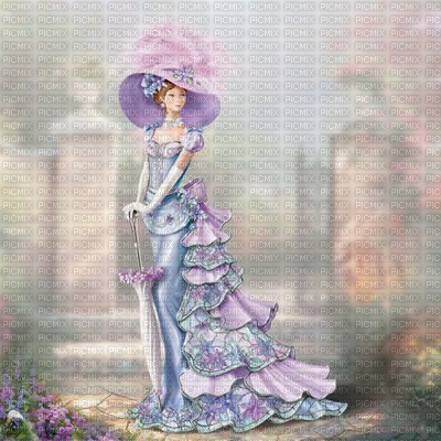 LADY VICTORIAN BACKGROUND - 無料png