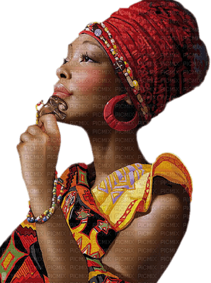 woman africa bp - PNG gratuit