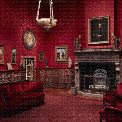 Gothic Living Room - 無料png