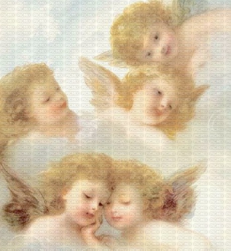 Vintage Angels background - Free PNG