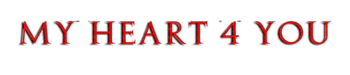 Love Red Text - Bogusia - gratis png