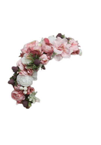 couronne fleurs - zadarmo png