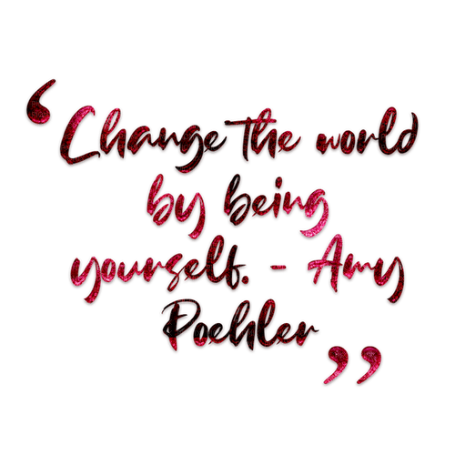 kikkapink text change world quote - nemokama png