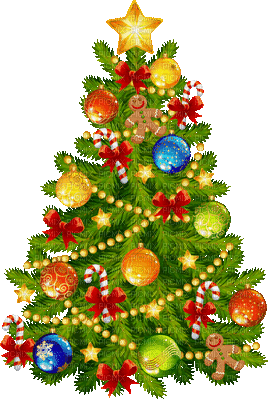 CHRISTMAS TREE sapin noel - GIF เคลื่อนไหวฟรี