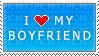 i love my boyfriend - Free PNG
