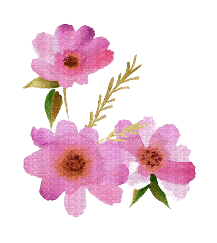 kikkapink deco pink flower - nemokama png