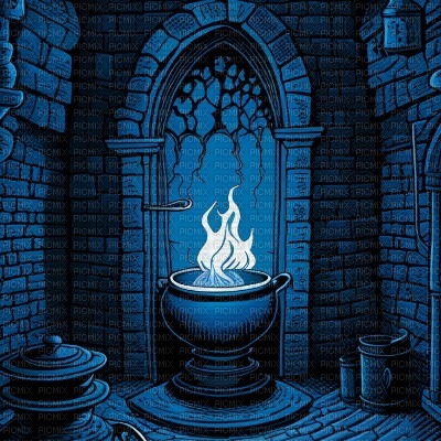 Blue Cauldron Room - ücretsiz png