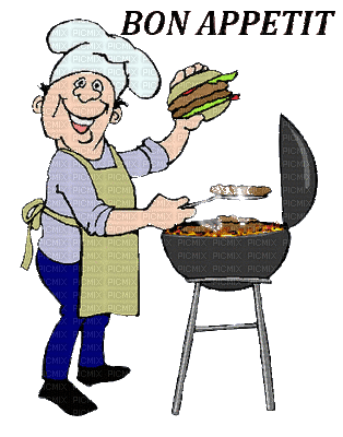 Barbecue - Darmowy animowany GIF