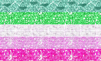 Abrosexual glitter flag - Ingyenes animált GIF