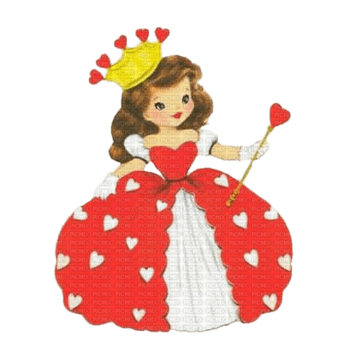 heart, coeur, princesse, valentines day - zadarmo png