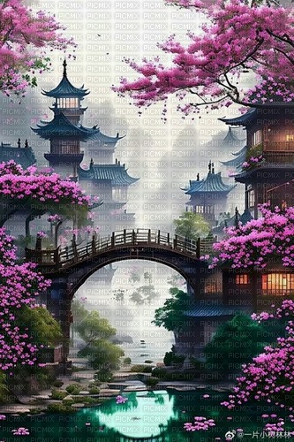 MandyMNB - Background, Hintergrund, Asia, Japan - zdarma png