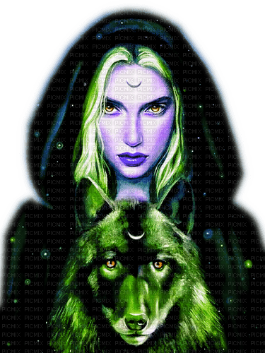 Fantasy wolf - ücretsiz png