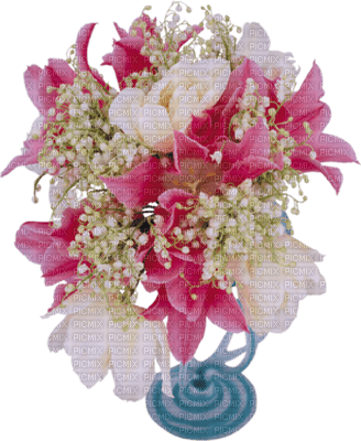 patymirabelle bouquet fleurs - PNG gratuit