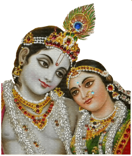 Radha Krishna - png grátis