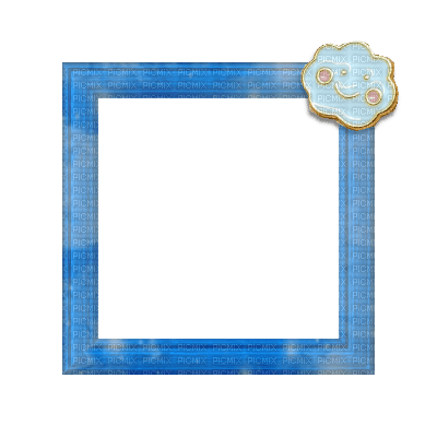 Small Blue Frame - gratis png