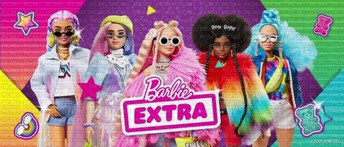 Barbie extra ❤️ elizamio - ingyenes png